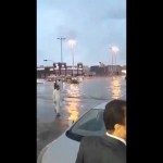 بالفيديو.. انهيار جسر تحت الإنشاء على طريق الملك عبدالله بأبها