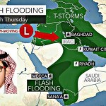 الطقس : هطول أمطار رعدية على عدة مناطق من المملكة
