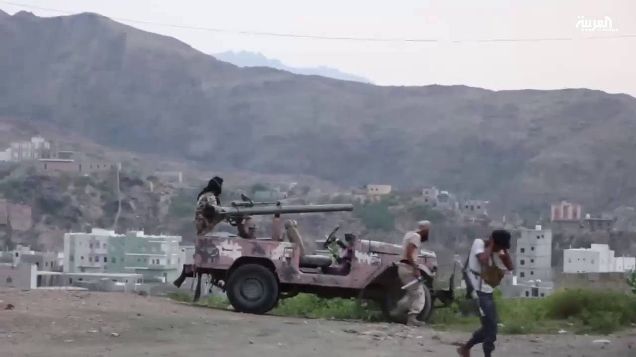 بالفيديو : القوات السعودية تقصف مواقع للحوثيين قرب حدود نجران