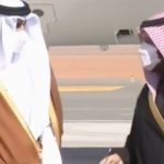بالفيديو .. ولي العهد لأمير قطر “يا الله حيه نورت المملكة”
