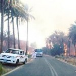 إصابة 6 أشخاص في حريق بمركزية مكة