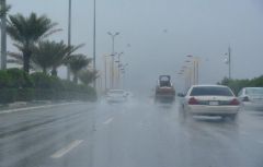 #الطقس .. استمرار هطول الأمطار الرعدية على عدة مناطق