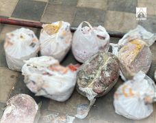 إتلاف 200 كيلو من اللحوم الفاسدة وغير صالحة للاستهلاك في #نجران