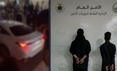 القبض على شخصين لانتحالهما صفة غير صحيحة وسرقة مبلغ مالي وصدم مركبتين بـ #الرياض