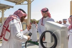 #أمين_منطقة_الرياض يدشن مشروع الطاقة الشمسية في مبنى وكالة التشغيل والصيانة