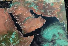 الأرصاد: لا تأثير مباشر لعاصفة بحر العرب على المملكة خلال الأيام الخمسة المقبلة