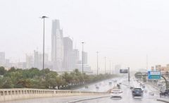 «الأرصاد» تنبه من أمطار متوقعة على الرياض بدءاً من الجمعة