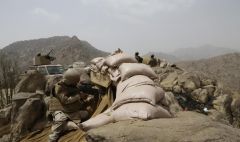 استشهاد جندي بحرس الحدود بعد مواجهات مع عناصر معادية بالأراضي اليمنية