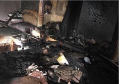 إصابة امرأتين في حادث حريق منزل شمال الطائف