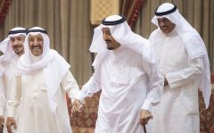 خادم الحرمين يستقبل أمير الكويت ويبحث معه الأحداث في المنطقة