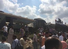 مقتل 29 شخصا و80 جريحاً إثر تصادم قطاري الإسكندرية