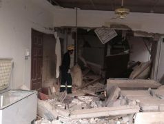 الرياض : انفجار غاز يتسبب بانهيار منزل وإصابة رجل وامرأة