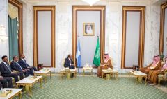 #ولي_العهد يستقبل رئيس الصومال الفدرالية