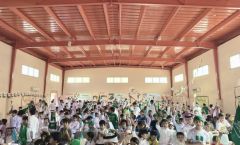 بمشاركة أكثر من 14 ألف طالب وطالبة.. مدارس #طريف تحتفي بـ #اليوم_الوطني_الـ 93