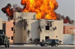 مناورات خطرة وانفجارات ومدرعات وأسلحة ثقيلة في اختتام التمرين التعبوي لدول الخليج‎
