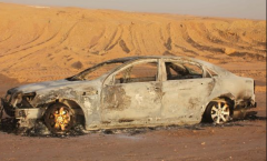 الصدفة تقود راعي أغنام للعثور على جثة متفحمة داخل سيارة منذ 4 أشهر في مكة