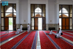 تهيئة مسجدي الميقات بـ #الطائف لشهر رمضان المبارك