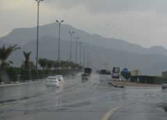#الدفاع_المدني يحذر 3 مناطق: أمطار غزيرة حتى الساعة 10