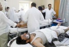إصابة 8 عمال في انفجار كيبل كهربائي بنوارية مكة