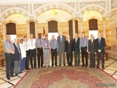 وفد اللجنة الكشفية العربية يلتقون برئيس حكومة لبنان