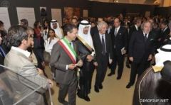 الأمير سلطان بن سلمان وعمدة روما يفتتحان معرض “السعودية ملتقى الحضارات”