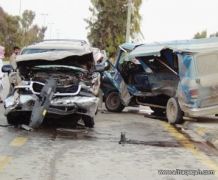 وزارة النقل : 9 فرق لتقليل الحوادث