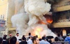 انفجار يهز الضاحية الجنوبية من العاصمة اللبنانية بيروت