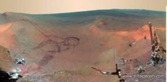 اكتشاف علامات وجود مياه عذبة على المريخ