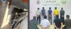 القبض على 9 أشخاص لسطوهم على مستودعات شركة بـ #جدة