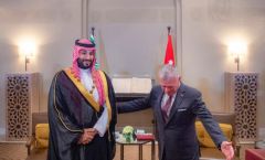 ملك #الأردن يؤكد الدور المحوري #للسعودية في دعم قضايا الأمتين العربية والإسلامية