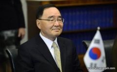 استقالة رئيس وزراء كوريا الجنوبية على خلفية غرق العبارة