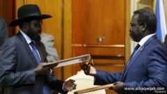 الصراع في جنوب السودان: ميارديت ومشار يوقعان اتفاق سلام يمهد لحكومة انتقالية ودستور جديد