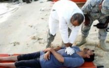 حرس الحدود في تبوك ينقذ 3 تعرّضوا للغرق أثناء ممارستهم السباحة
