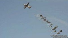 الطائرات الأمريكية “تسقط أسلحة وإمدادات” للمقاتلين الأكراد في عين العرب