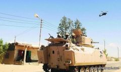 مقتل سبعة مسلحين باشتباكات مع القوات المصرية في سيناء