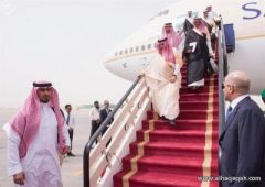 ولي العهد يصل الرياض بعد ترؤسه وفد المملكة في قمة “كامب ديفيد”