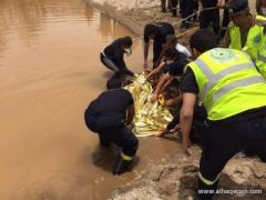 العثور على جثة مفقود سيول “وادي عتود” بعد أسبوعين من فقدانه