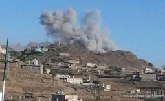غارات للتحالف بصنعاء ومقتل عشرات الحوثيين بكمائن