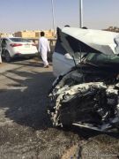 إصابة 5 أشخاص إثر حادث تصادم في الرياض