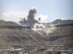 غارات لـ”التحالف” على مواقع المتمردين جنوب ووسط اليمن