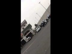 بالفيديو.. القبض على سارق صراف طريق تبوك القديم