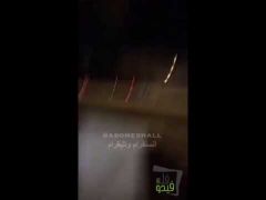 بالفيديو :مجهول يحطم إحدى كاميرات “ساهر” بسيارته ويلوذ بالفرار