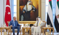 رئيس دولة #الإمارات والرئيس #التركي يعقدان جلسة مباحثات