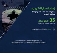 #الجمارك: إحباط محاولة تهريب 35 كيلو غراماً من الستائر المشبعة بالشبو بمطار الملك عبدالعزيز بجدة