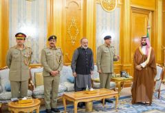 #ولي_العهد وقائد جيش #باكستان يستعرضان العلاقات الثنائية