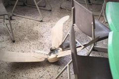 إصابة طالبة ثانوية في مكة بعد سقوط مروحة من سقف أحد الفصول