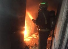 إنقاذ مواطنتين من حريق ملحق سكني بالمدينة المنورة