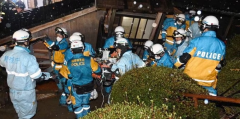#اليابان: إنقاذ سيدة “تسعينية” من تحت الأنقاض بعد 5 أيام من زلزال