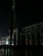 بالفيديو.. انقطاع الكهرباء عن المسجد النبوي