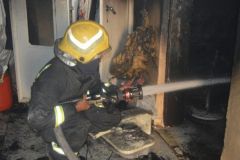 مصرع شخصين في حريق بمنزل شعبي بالمدينة المنورة